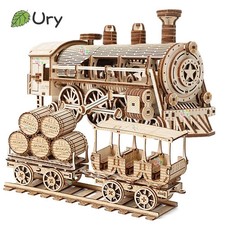 3D Holzpuzzle Retro Dampflok &