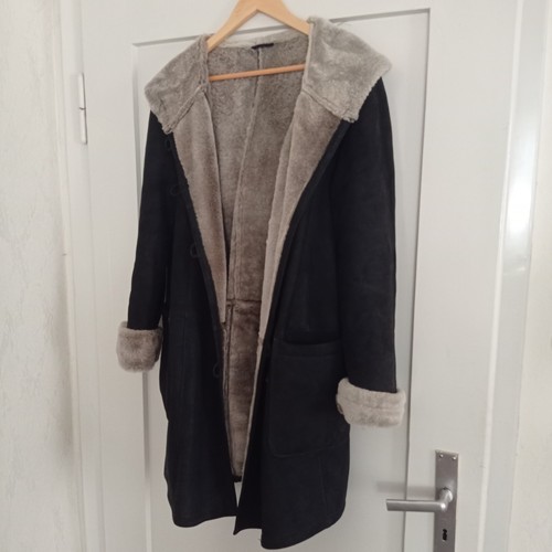 Schwarze wildlederjacke - schwarze,