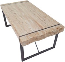 HW Esstisch HWC-A15 Holz