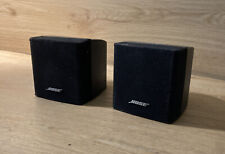 2 Stück Bose Accoustimass 6 Satelliten Sats schwarz Cubes Singlecubes
