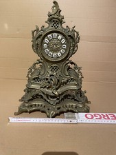 Kaminuhr- Gehäuse Messing