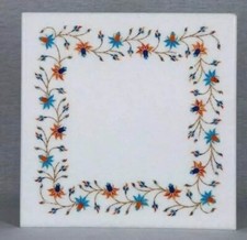 12 Zoll Weiß Marmor Eck