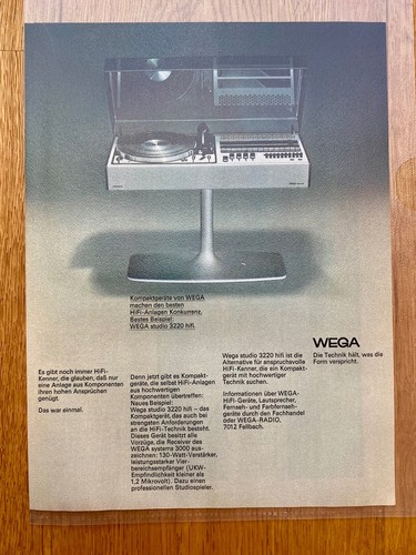 Wega studio 3220 - , hifi