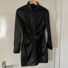 AMISU Mantel Leder-Optik