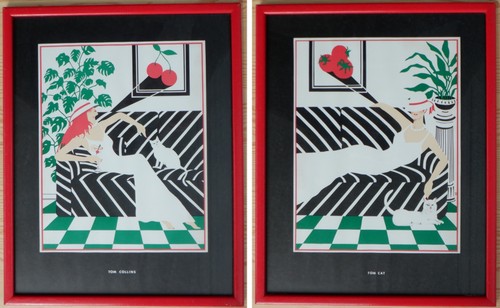 Vintage 80er jahre drucke - vintage,