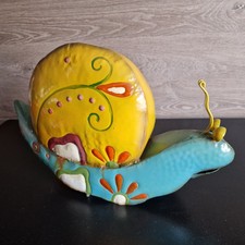 Schnecke - Deko aus Metall 
