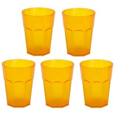 5x Kunststoffbecher