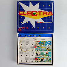 ELECTRA (Sala Nr. 205) elektrisches Frage-Antwortspiel 1950er - 5 Tafeln in OVP
