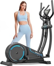 Crosstrainer Heimtrainer Stepper Magnetischer Elliptical mit 16 Widerstandsstufe