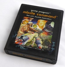 Atari 2600 Spiel -- MISSILE COMMAND -PAL- (picture label) -- VCS