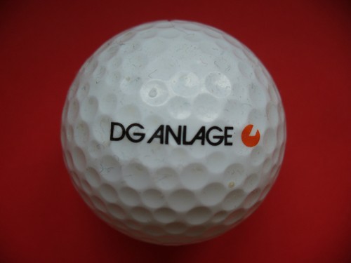 Golfball mit logo - mit, :