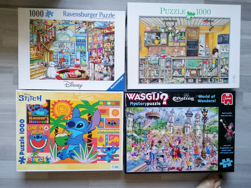 1000 teile puzzel konvolut - 1000,