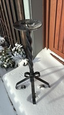 Kerzenständer metall schwarz