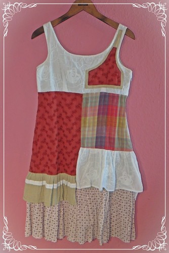 Süßes patchwork kleid - kleid♥, ian