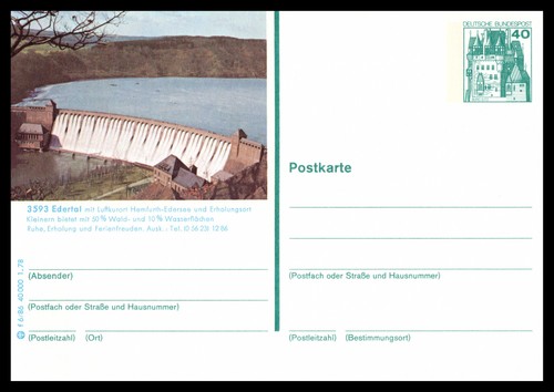 Brd 1986 bildpostkarte - 1986:,