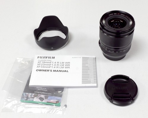 Fujifilm 18mm r lm wr - f1.4,
