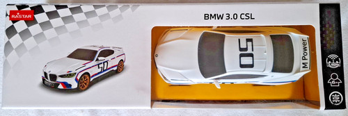 Rastar bmw csl modellauto - 3.0,