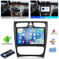 9'' Carplay Autoradio GPS Navi Für Mercedes Benz C-Klasse W203 W209 FM/RDS Radio