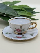 Bareuther Moccatasse , Sammeltasse, Espresso Tasse mit Unterteller Vergoldete