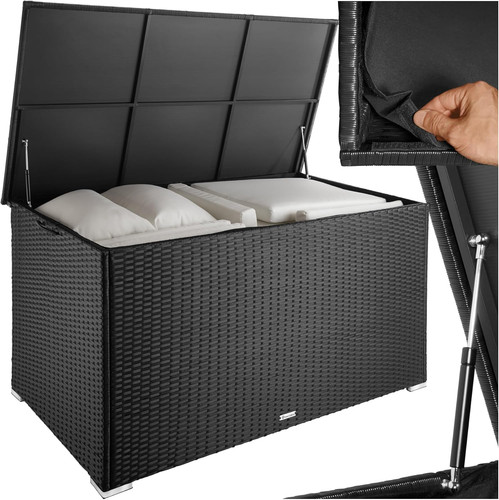 Tectake aluminium polyrattan - aluminium,