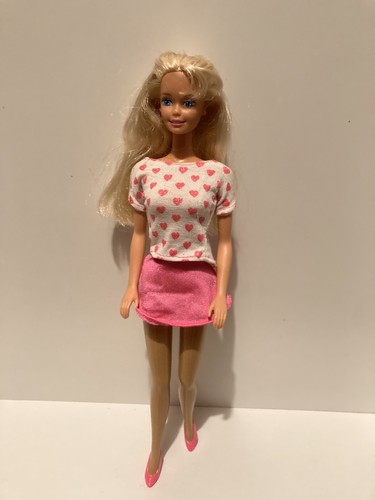 Vintage barbie pretty hearts - pretty,