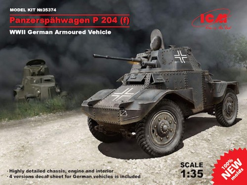 Icm 35374 panzerspahwagen - icm, 1:35