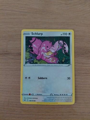 Pokémon karte schlurp - pokémon,