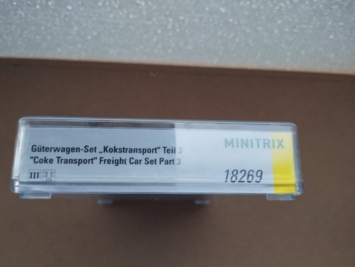 Minitrix 18269 kokswagen set - minitrix, kokswagen-set