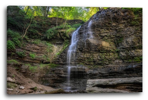 Wandbild kleiner wasserfall - kleiner,