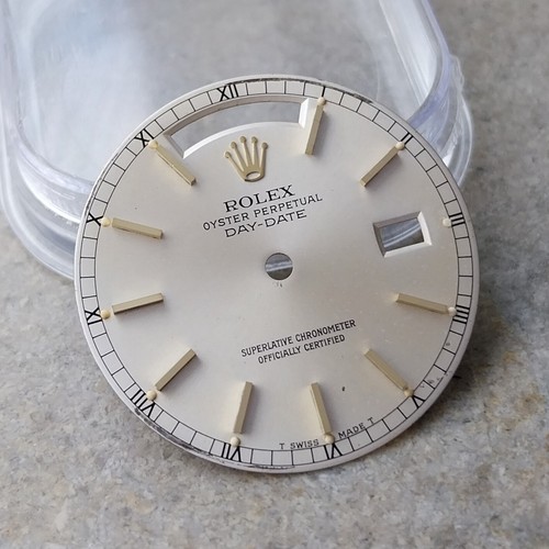 Rolex day date silver dial - day-date,