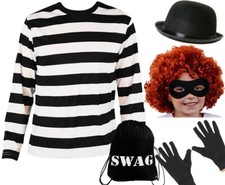 MÄDCHEN EINBRECHER KOSTÜM