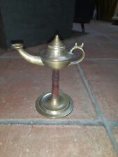 Wunderlampe Metall gold