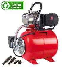WALTER Refurbished 1200W Edelstahl Hauswasserwerk, Gartenpumpe, Brunnenpumpe