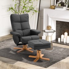 HOMCOM Relaxsessel mit Hocker