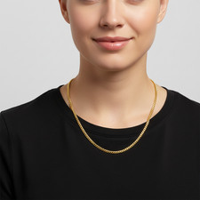 Panzerkette 2mm 14 Karat 585er