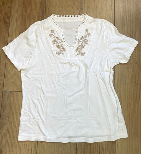 Folklore shirt weiß - shirt,