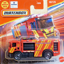 Matchbox 58/125 Scania XT Fire