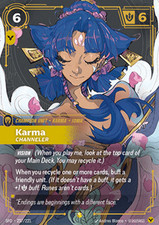 Karma, Channeler (V.1 -