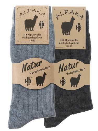 Alpaka socken dünngestrickt - alpaka,