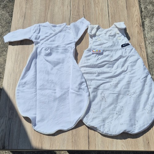 Alvi baby schlafsack - weiß, mit