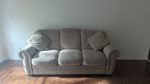 Sofa lbeige foot - sofa,, long