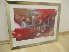 Wandbild , Kunst - Druck ,  signiert , Moderne Kunst , sehr dekorativ  / Motiv A