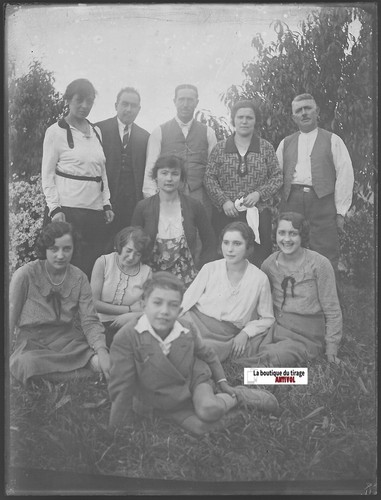 Familiengruppe alte foto - alte,