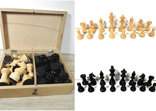 Edle holz schachfiguren - edle,