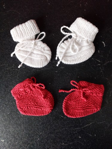Paar baby schuhe 3 - 2, 0-3