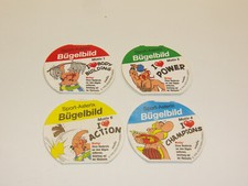 Ferrero Nutella Inhalte : Asterix Bügelbilder 1993 : 4 Stück