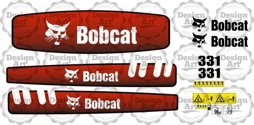 Bobcat 331g mini bagger digger - 331g,