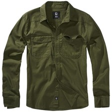 Brandit Flanellhemd oliv