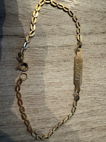 14k gelbgold armband 585 - 14k,