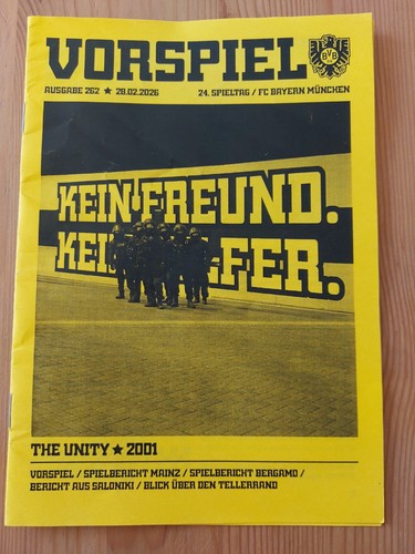 Fan programm stadionheft - fan,